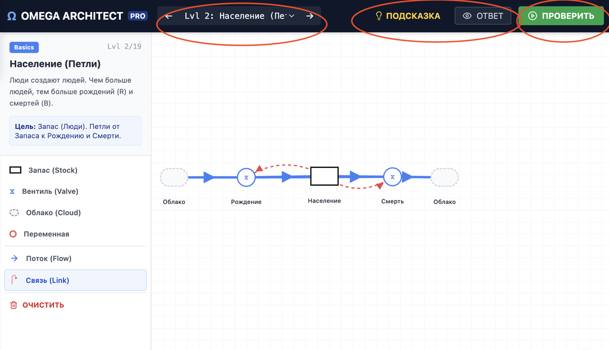 Пример построения drag-and-drop-схемы